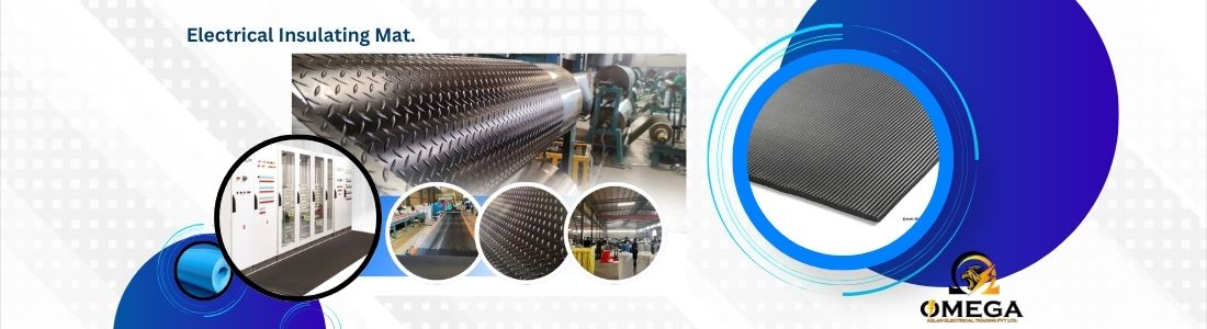 OMEGA Electrical Insulating Rubber Mats